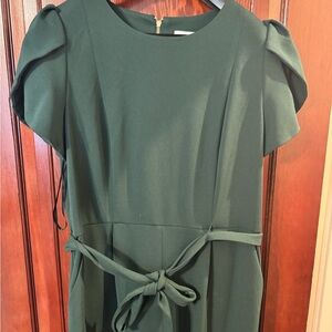 Calvin Klein Forest Green Formal Jumpsuit